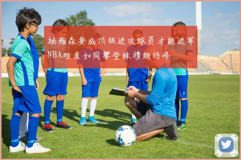 杨瀚森要成顶级进攻球员才能进军NBA难度如同攀登珠穆朗玛峰